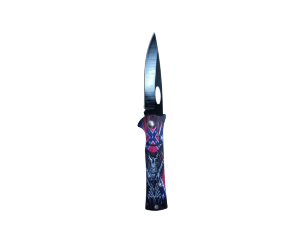 7358 Cuchillo Camping Diseño London en Blíster - Imagen 2