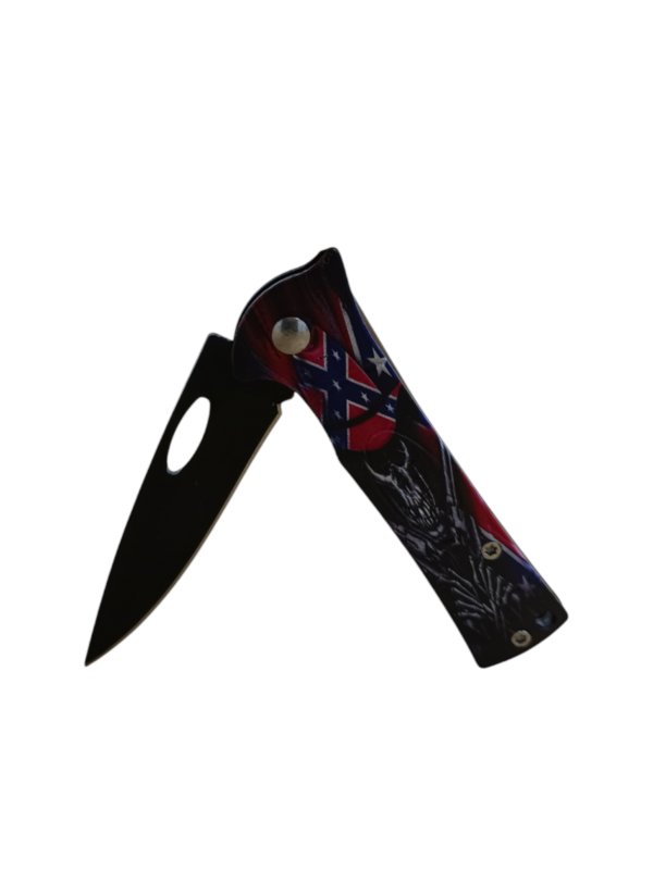 7358 Cuchillo Camping Diseño London en Blíster - Imagen 3
