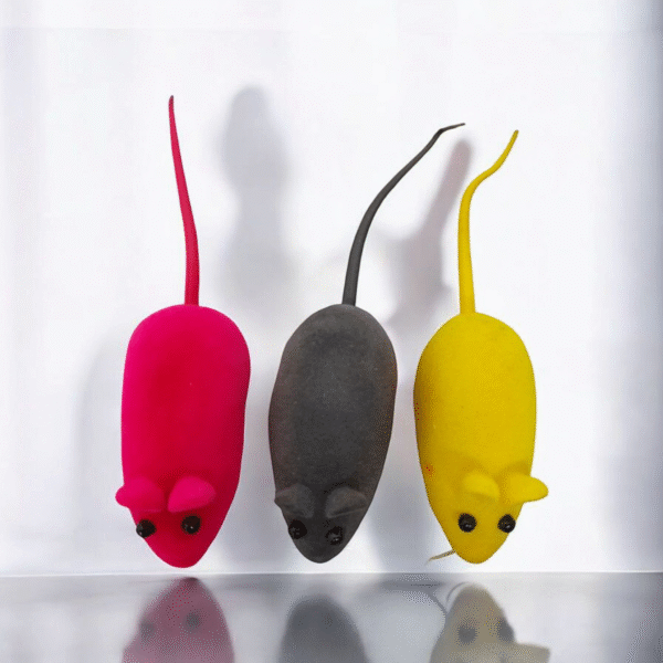 7196 Set de 3 Ratones Pet Toy