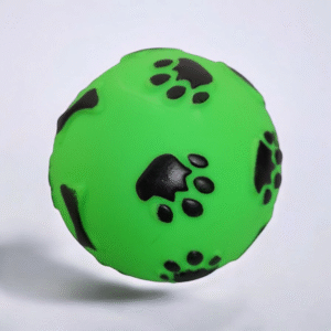 7197 Pelota Huellitas Goma Pet Toy