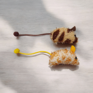 7200 Set 2 Ratones de Tels Pet Toy