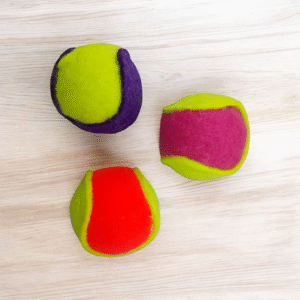 7203 Set 3 Mini Pelotas Pet Toy