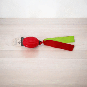 7204 Pelota Oval con Cintas de colores Pet Toy