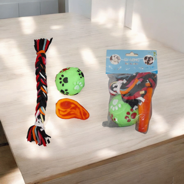 7211 Set de 3 juguetes  Pet Toys en Bolsa