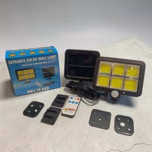 7837 Foco LED Solar 6 Multiled con sensor Panel
