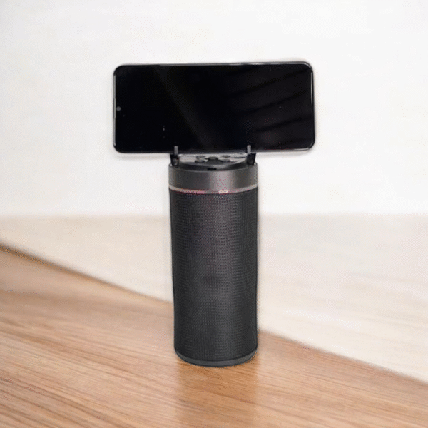 7865 Parlante Mini Tubo Bluetooth Recargable con Soporte para Celular