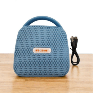 7867 Parlante con Luces de Colores LED Rectangular c/manija Bluetooth Recargable