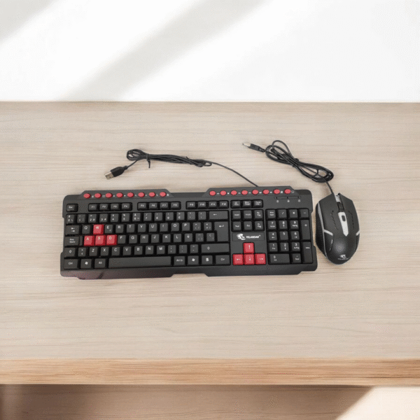 7896 Teclado y Mouse con Cable