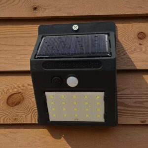 7834 Luz de Pared LED Solar con Sensor