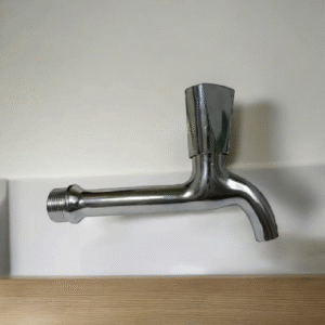 7537 Canilla Patio Metal Larga 17cm