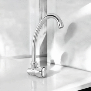 7539 Canilla Cocina Pico Alto Metal