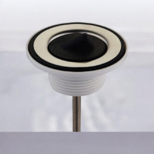 7543 Válvula Pileta Baño Plástico con Tapón 7cm