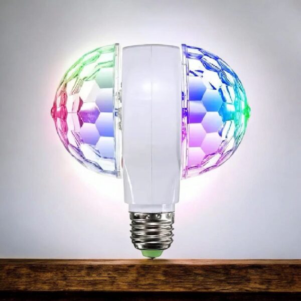 7803 Lampara Doble Giratoria de Colores