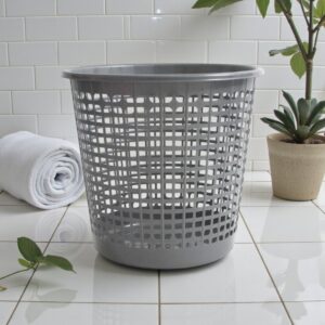 1103 Papelera Plástico Gris