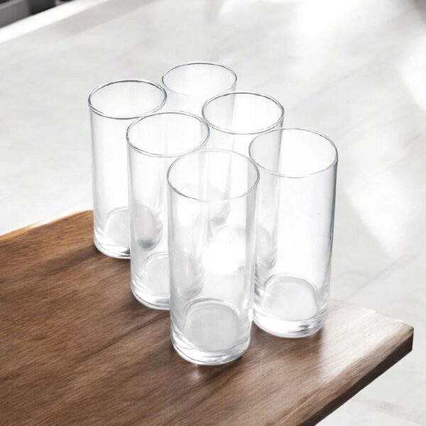 1167 Vaso de Vidrio Pack de 6 Unidades