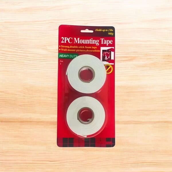 2612 - Set de 2 Cintas doble faz adhesiva (2cm)