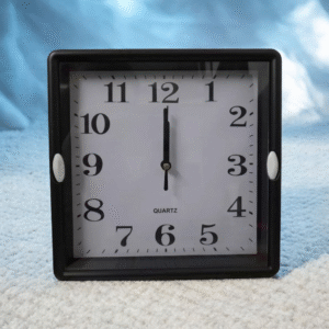 1206 - Reloj pared cuadrado (23x23cm)