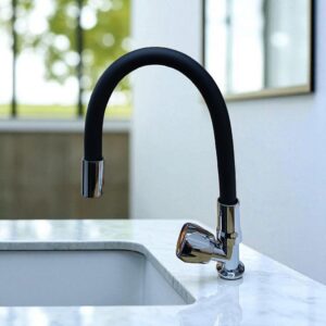 7499 - Grifo Unitario MESADA Flexible Negro