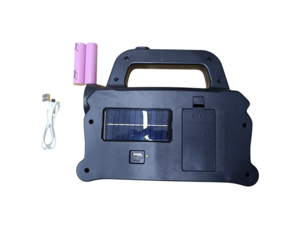 7826 Linterna Solar Multifuciones LED Blue RECARGABLE - Imagen 2