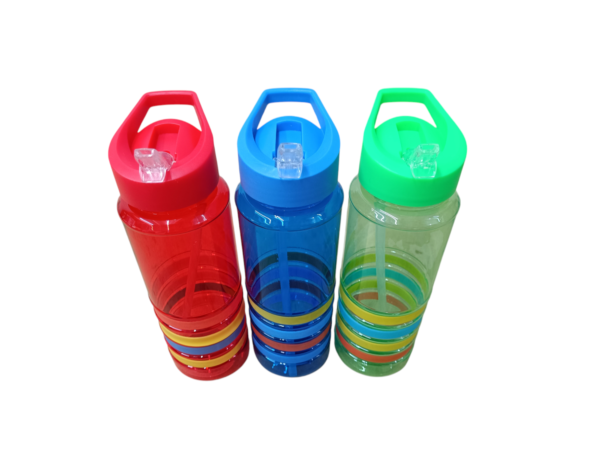 3614 Botella deportiva 600 ml 24 x 7 cm - Imagen 2