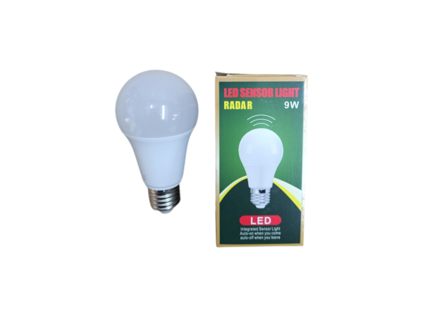 7919 Bombita LED con Sensor de Movimiento 9W (Luz Cálida)