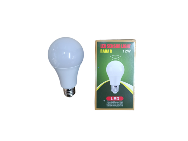 7921 Bombita LED con Sensor de Movimiento 12W (Luz Cálida)