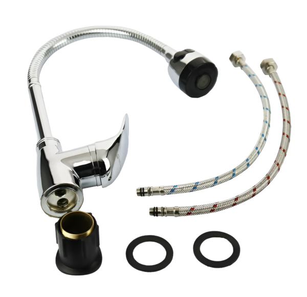 7488 Monocomando Mesada Flexible Roceta - Imagen 2