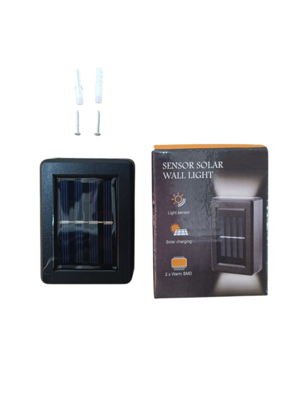 8044 LED Solar Pared Doble SENSOR SOLAR WALL LIGHT