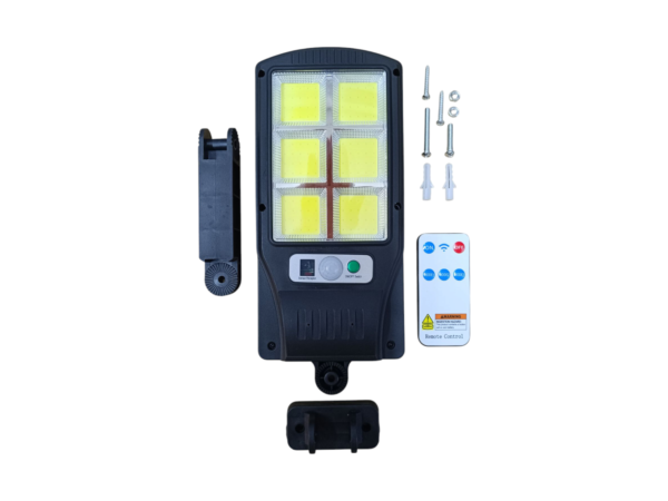 8045 Foco LED Solar con Brazo y Control Remoto