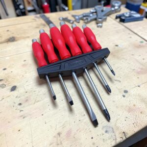 4522 Set de 6 Destornilladores con Base WISEUP