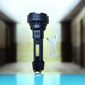 8041 Linterna en Blister Flaslight 5W LED + COB