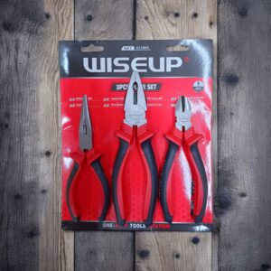 4515 Set de 3 Pinzas (8",6",6") WISEUP