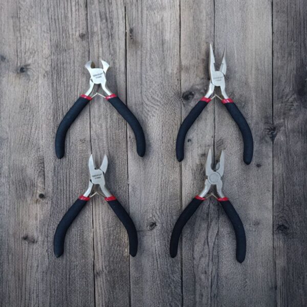 4516 Set 4 Mini Pinzas (4.5" y 4") WISEUP