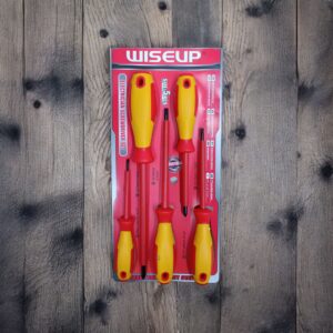 4520  Set de 5 Destornilladores Bicolor WISEUP