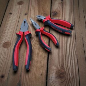 4515 Set de 3 Pinzas (8",6",6") WISEUP