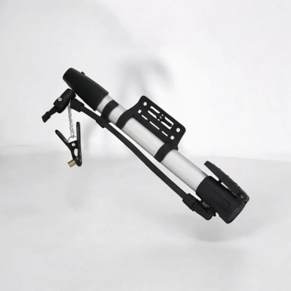 3351 Inflador metalico 30 cm con agarre para bicicleta