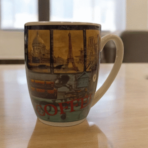4069 Taza de ceramica coffee 8.5 x 11.5 cm alto