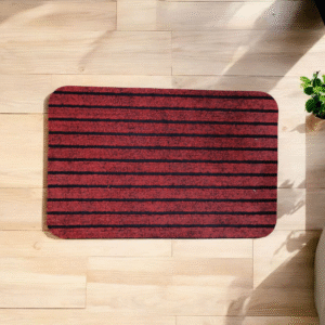4004 Alfombra Rect. Rayas 57x38cm Antideslizante