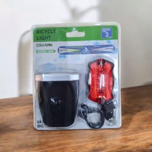 3766 Set de 2 luces para bicicleta ( en blister)
