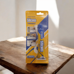 9913 Silicona Acética Transparente Pomo 50 grs Blister