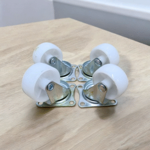2622 SET de 4 ruedas de plástico 4cm