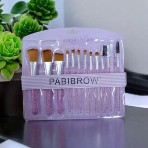 4106 Set de pinceles para maquillaje 12 Pzas