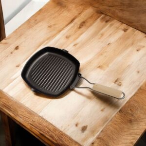 3291 Sarten Plancha Grill Antiadherente con Mango Mader