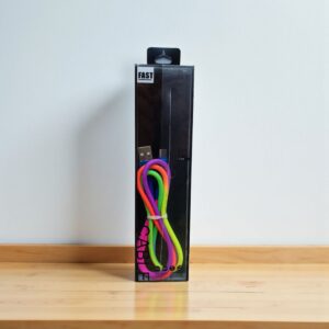 7905 Cable Tipo C Pro Arcoiris en estuche