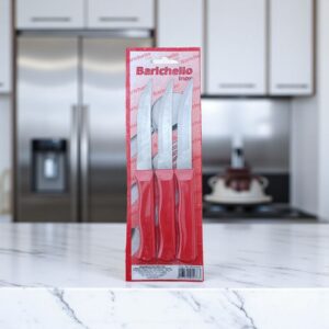 9521 Juego Barichello cuchillo X 3 Rojo