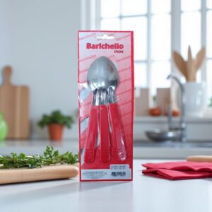 9529 Juego Barichello cuchara X 3 Rojo