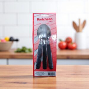 9530 Juego Barichello cuchara X 3 Negro