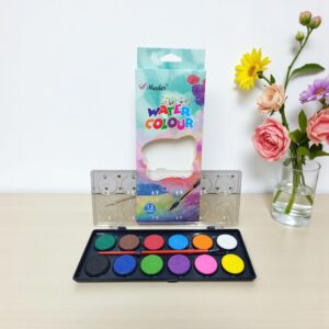 3987 Set de 12 acuarelas colores