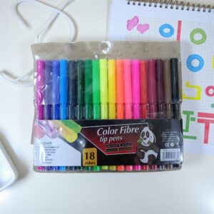 3896 Set de 18 marcadores de colores