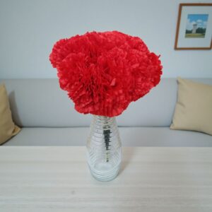 4192 Clavel Eco Rojo (Vta min 20 Uni)